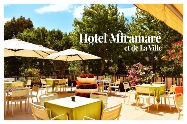 Hotel Miramare Et De La Ville Rimini Exteriör bild